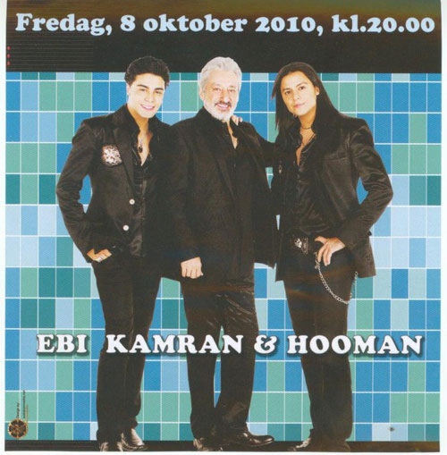 Ebi and Kamran & Hooman Concert Sweden Kodoom
