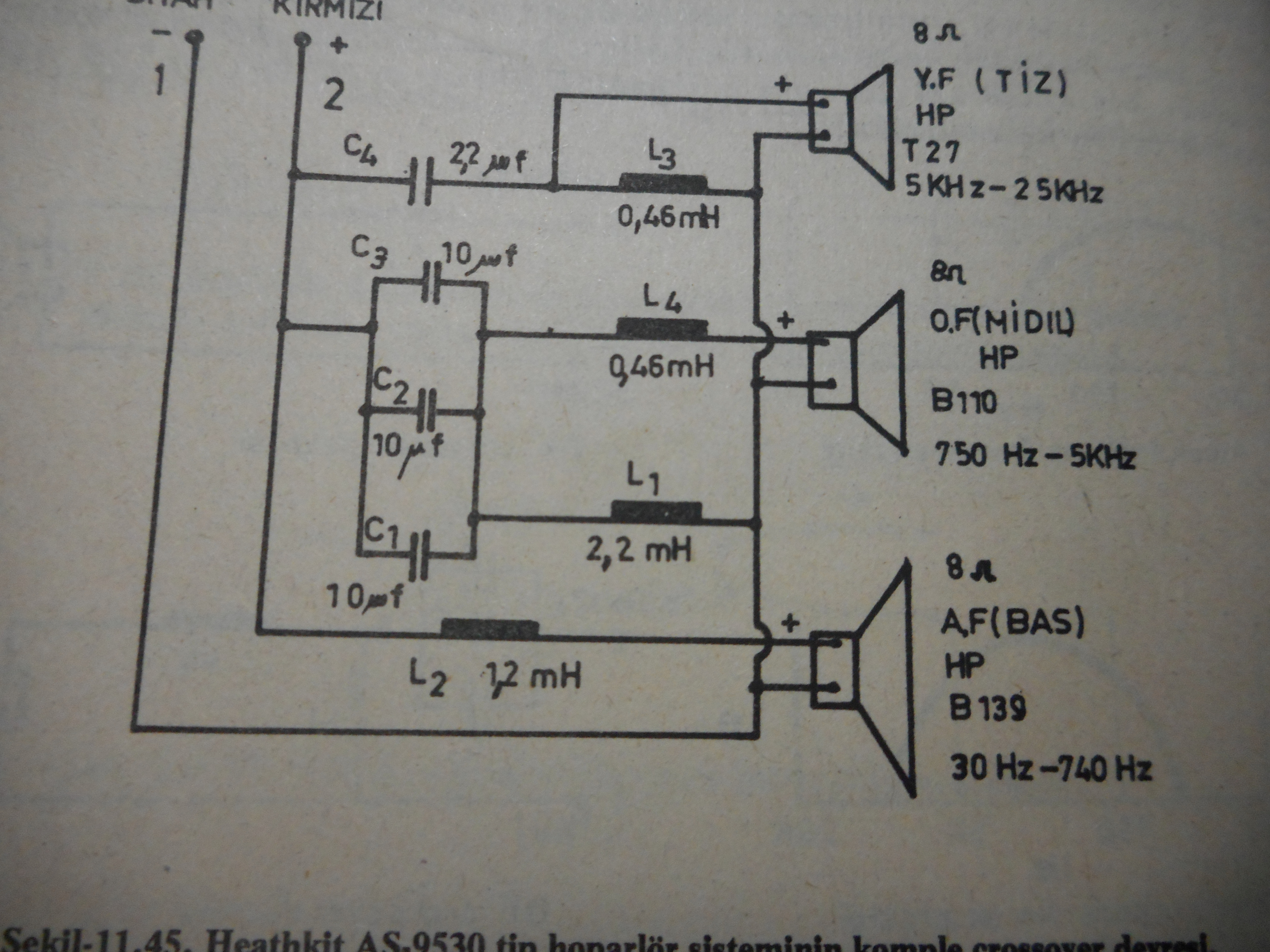 değiştirilebilir arasında sıva hoparlör tweeter bağlantısı Baharatlı