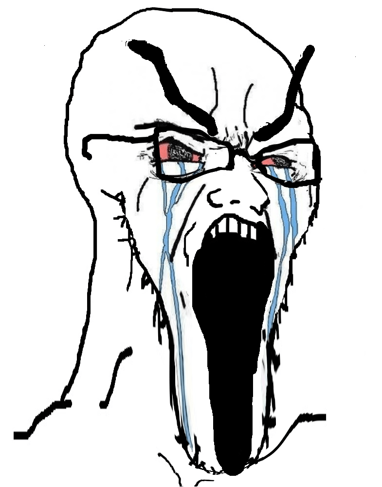 mad soy Soy Boy Face / Soyjak Know Your Meme