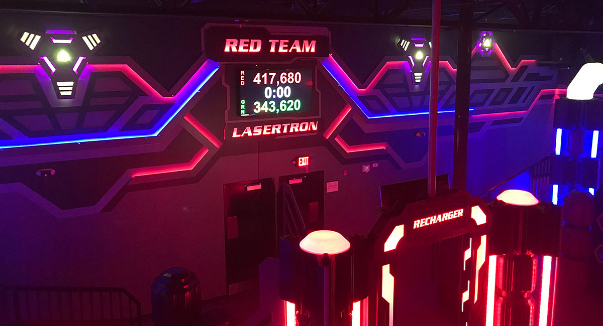 LASERTRON Manufacturing LED ARENAS