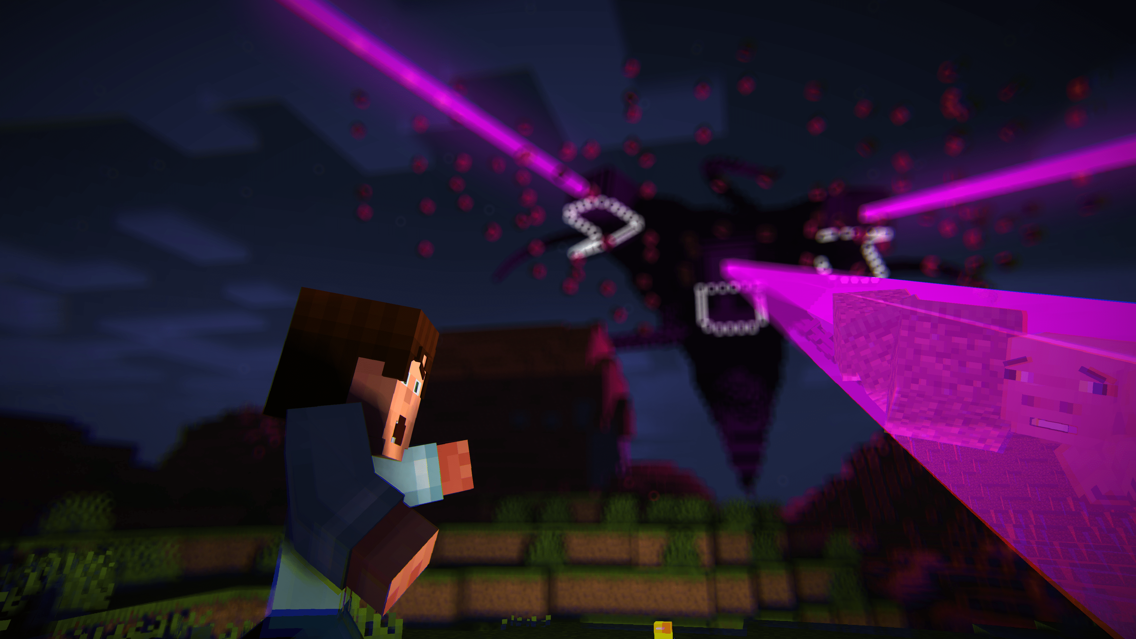 Minecraft story mode wallpapaer Wallpapers and art Mineimator forums