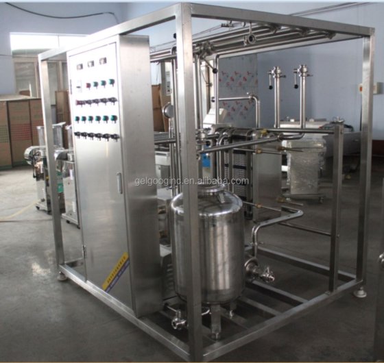 1000L/H Dairy Milk Processing System Plant Honey Small Fruit Juice Pasteurization Machine For