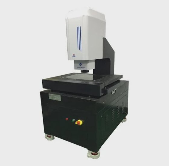Optical Measuring Device for Detecting The Size of Radius Template in