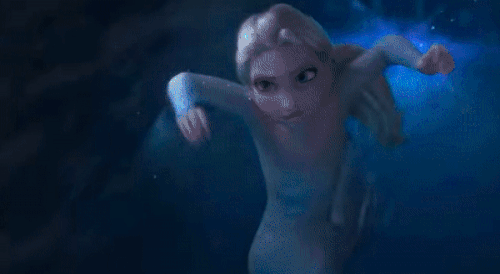 hafanforever Scenes of Elsa using her powers from the second... on