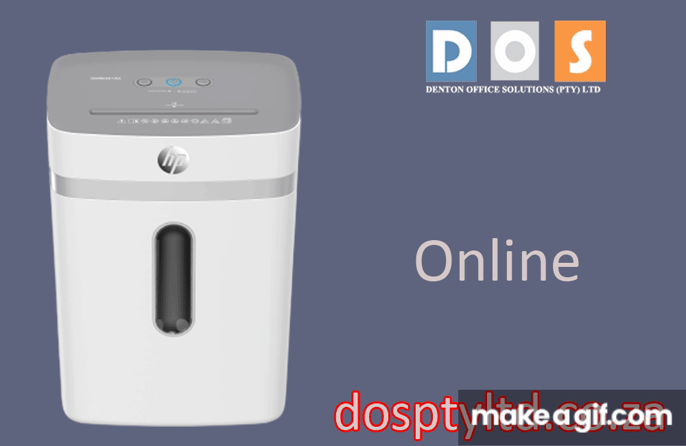 HP shredders online on Make a GIF