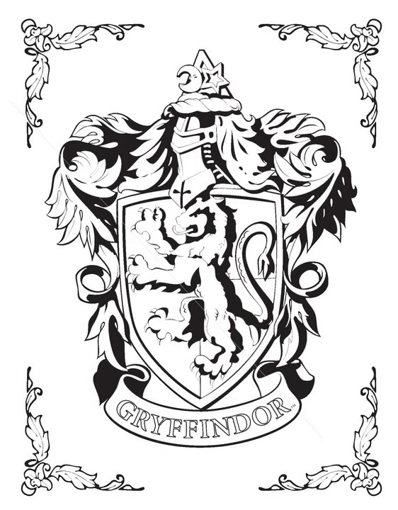 Harry Potter Colouring Book on Make a GIF