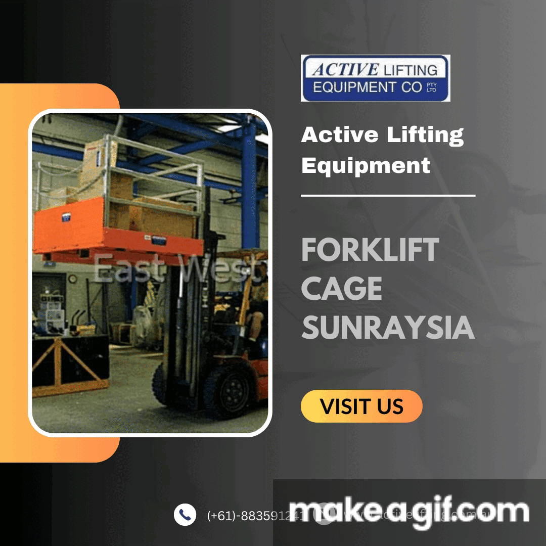 Forklift cage Sunraysia on Make a GIF