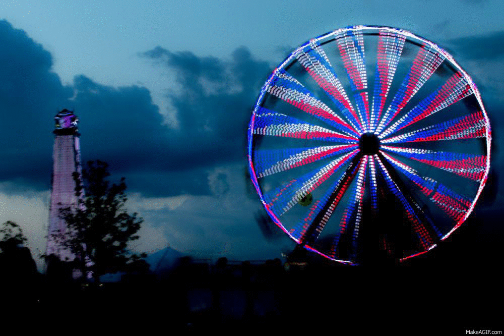 Bonnaroo Ferris Wheel on Make a GIF
