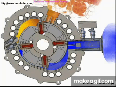 Rotary Vane Engine Diagram