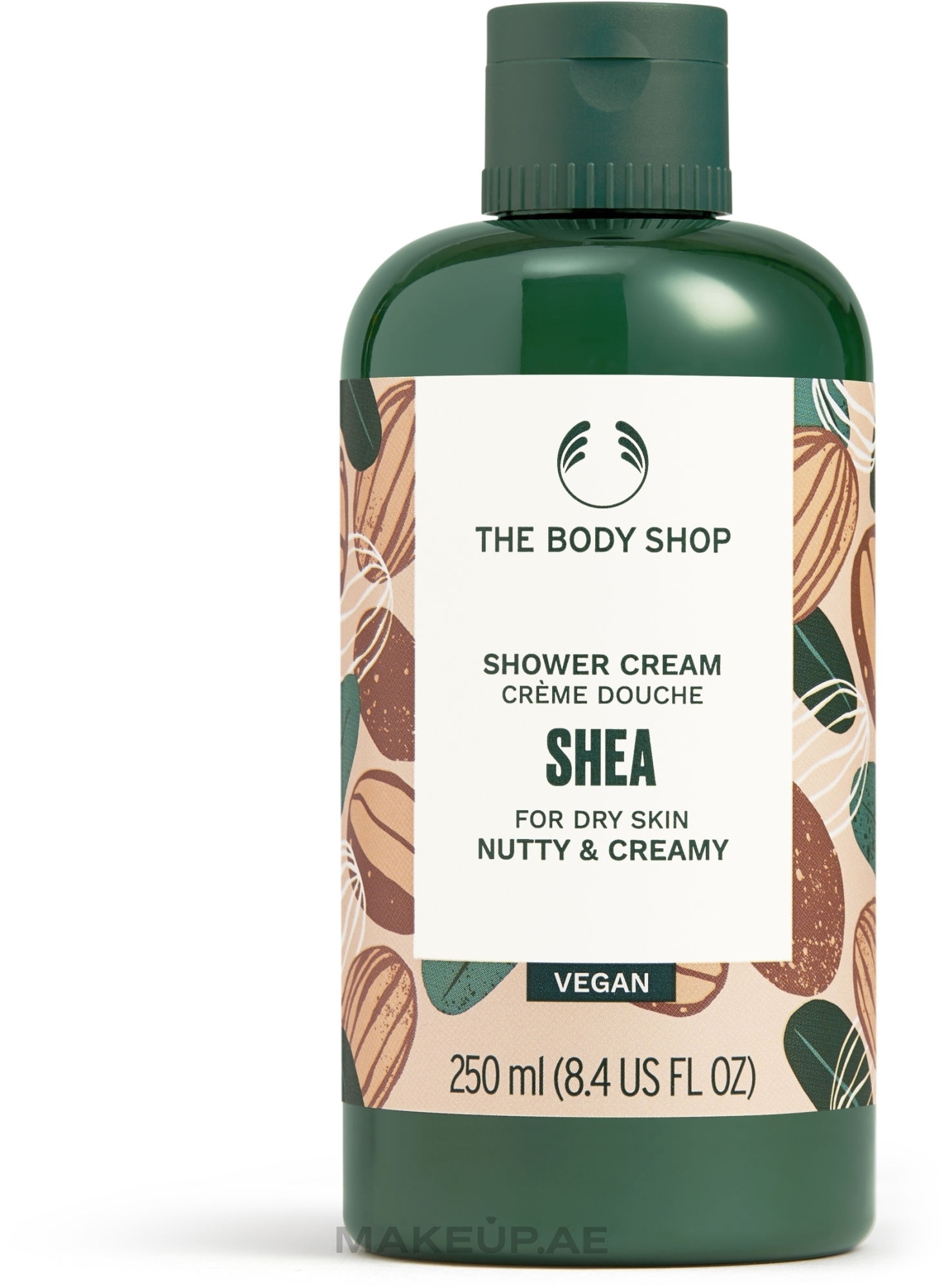 The Body Shop Shower Cream Shea Vegan Shower Cream for Dry Skin with
