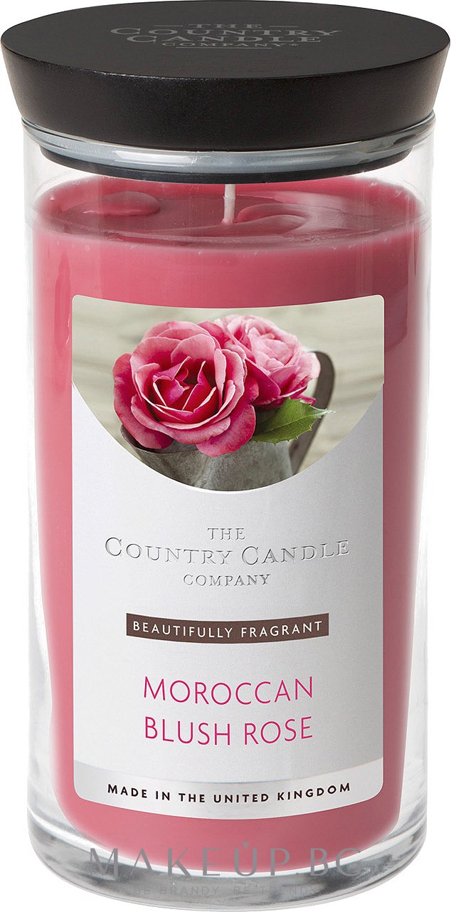 The Country Candle Company Town & Country Moroccan Blush Rose Candle