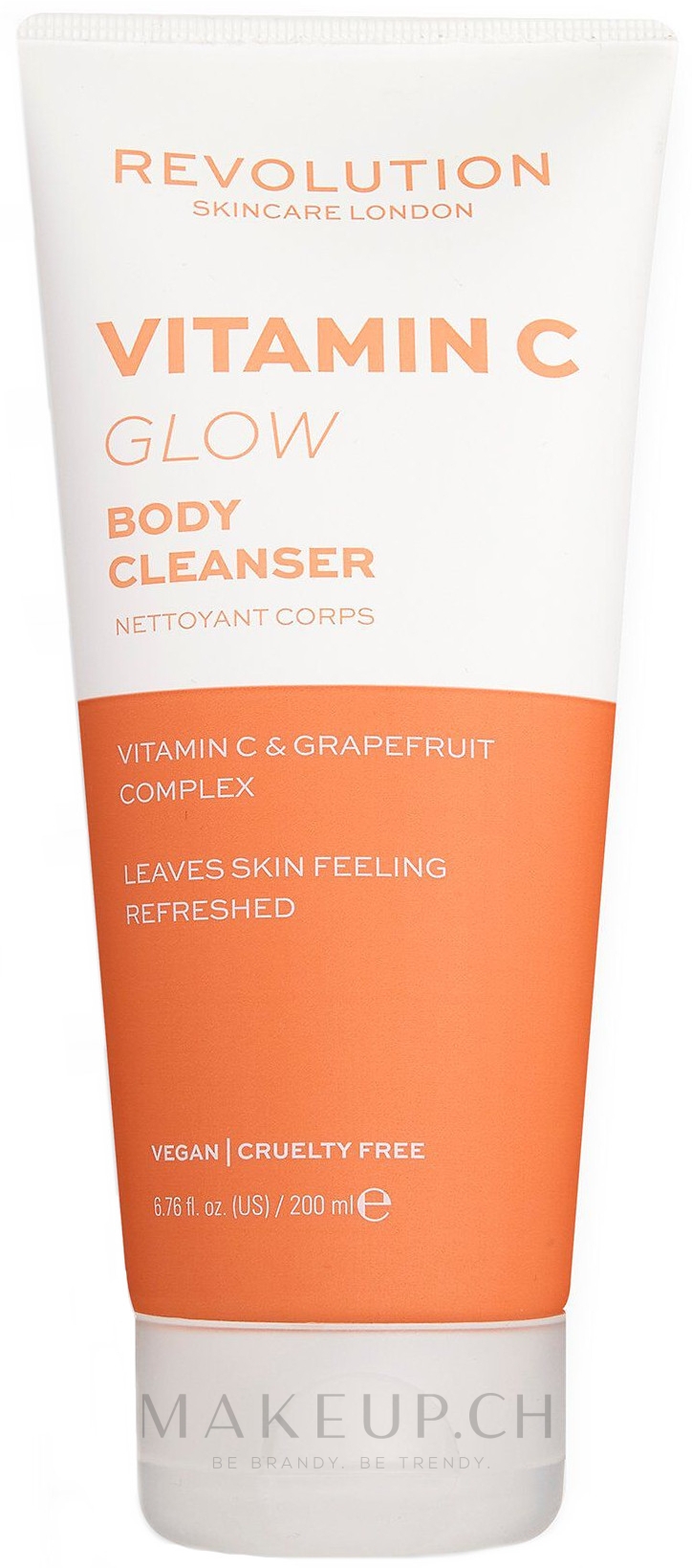 Revolution Skincare Vitamin C Glow Body Cleanser Gel douche