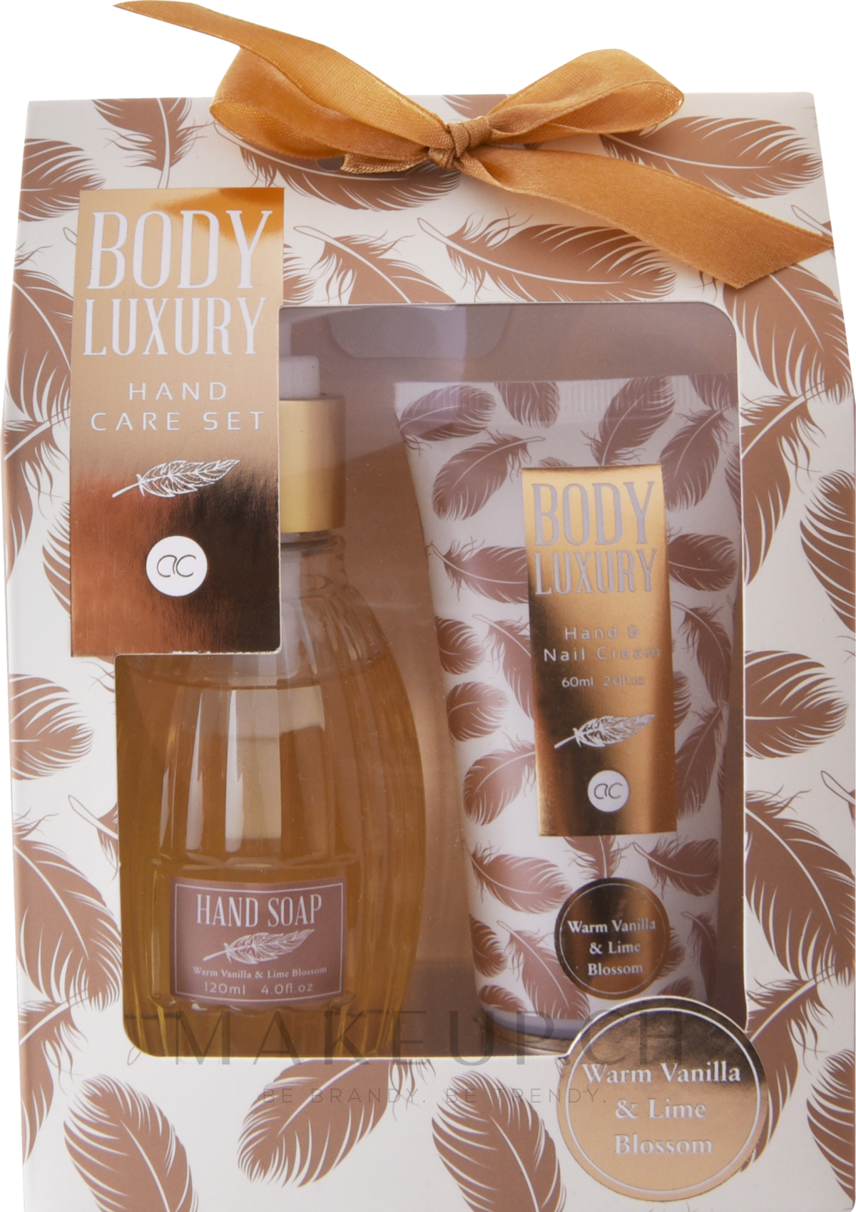 Accentra Body Luxury Warm Vanilla & Lime Blossom Hand Care Set