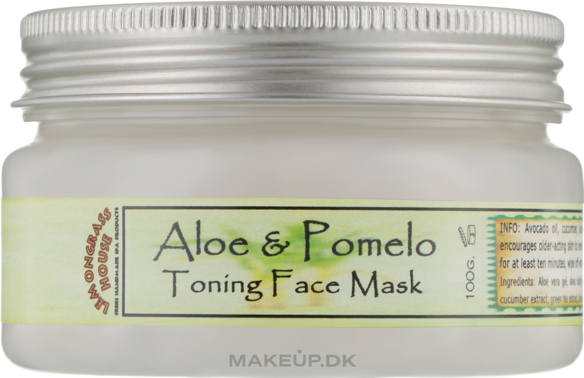 Lemongrass House Aloe&Pomelo Toning Face Mask Maske til ansigtet