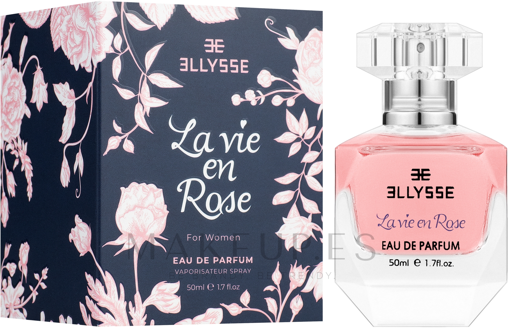 Ellysse La vie en Rose Eau de parfum Makeup.es