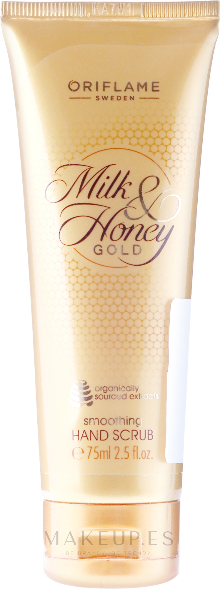 Oriflame Milk & Honey Gold Hand Scrub Exfoliante de manos con
