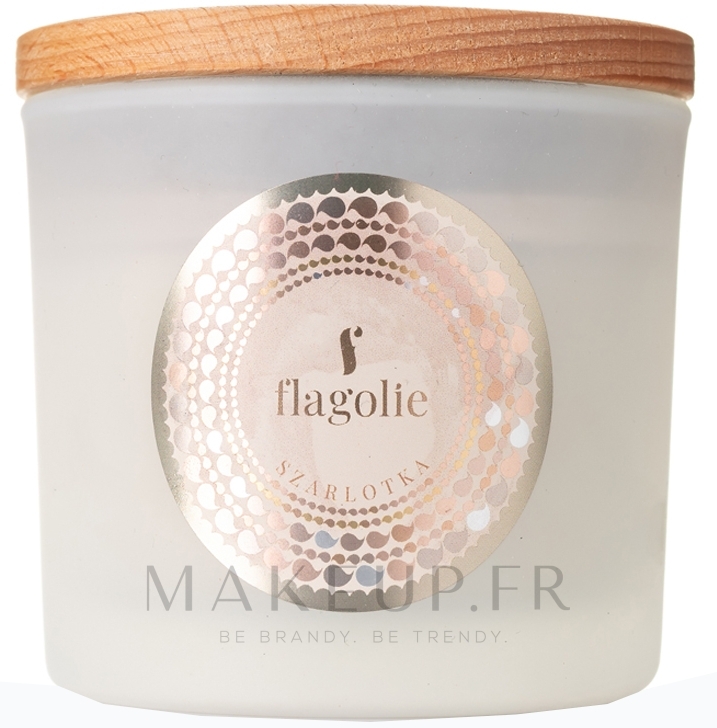 Flagolie Fragranced Candle Apple Pie Bougie parfumée en verre, Tarte