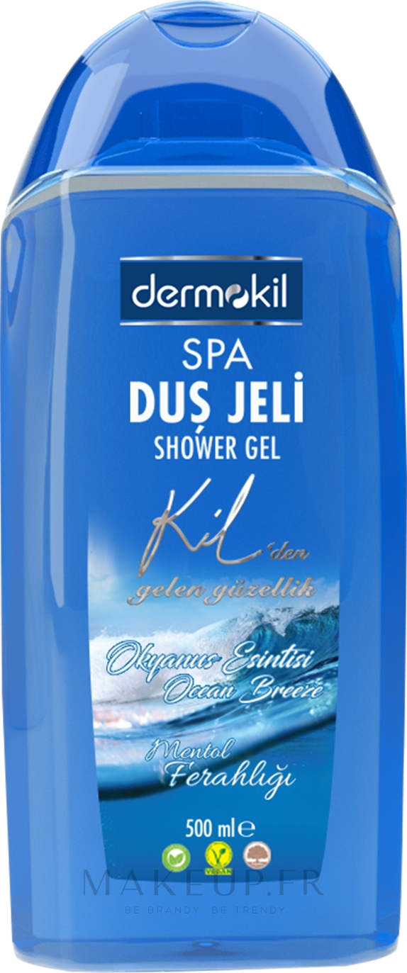 Dermokil Ocean Breeze Shower Gel Gel douche, Brise de mer Makeup.fr