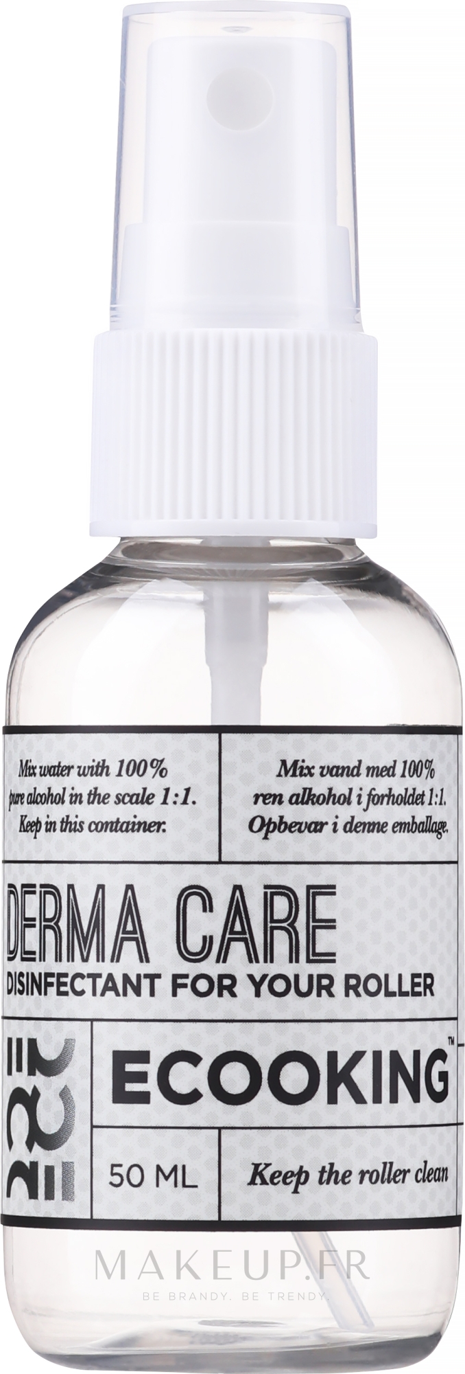 Ecooking Derma Care Disinfectant For Your Roller Spray désinfectant