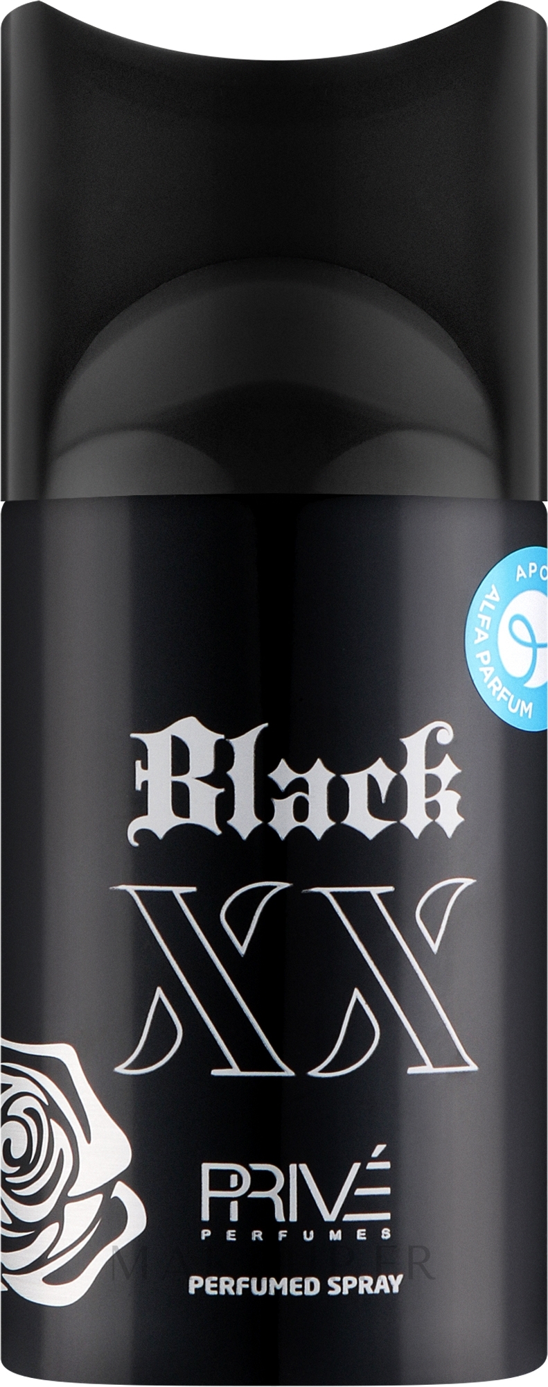 Déodorant parfumé - Prive Parfums Black XX | Makeup.fr