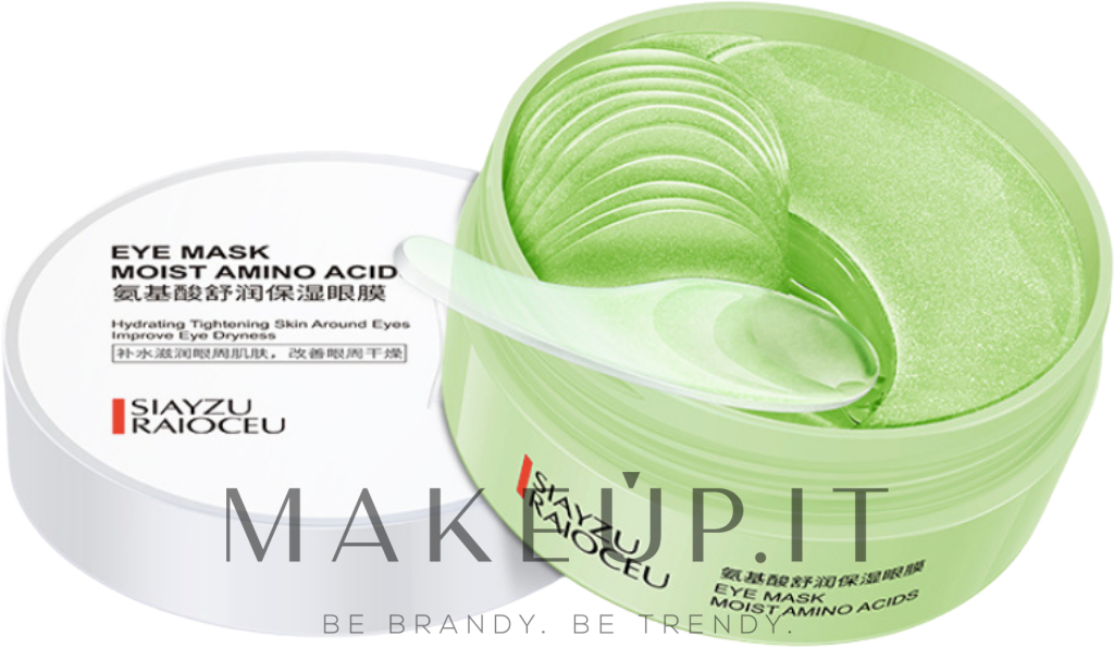 Siayzu Raioceu Eye Mask Moist Amino Acids Patch occhi rigeneranti in