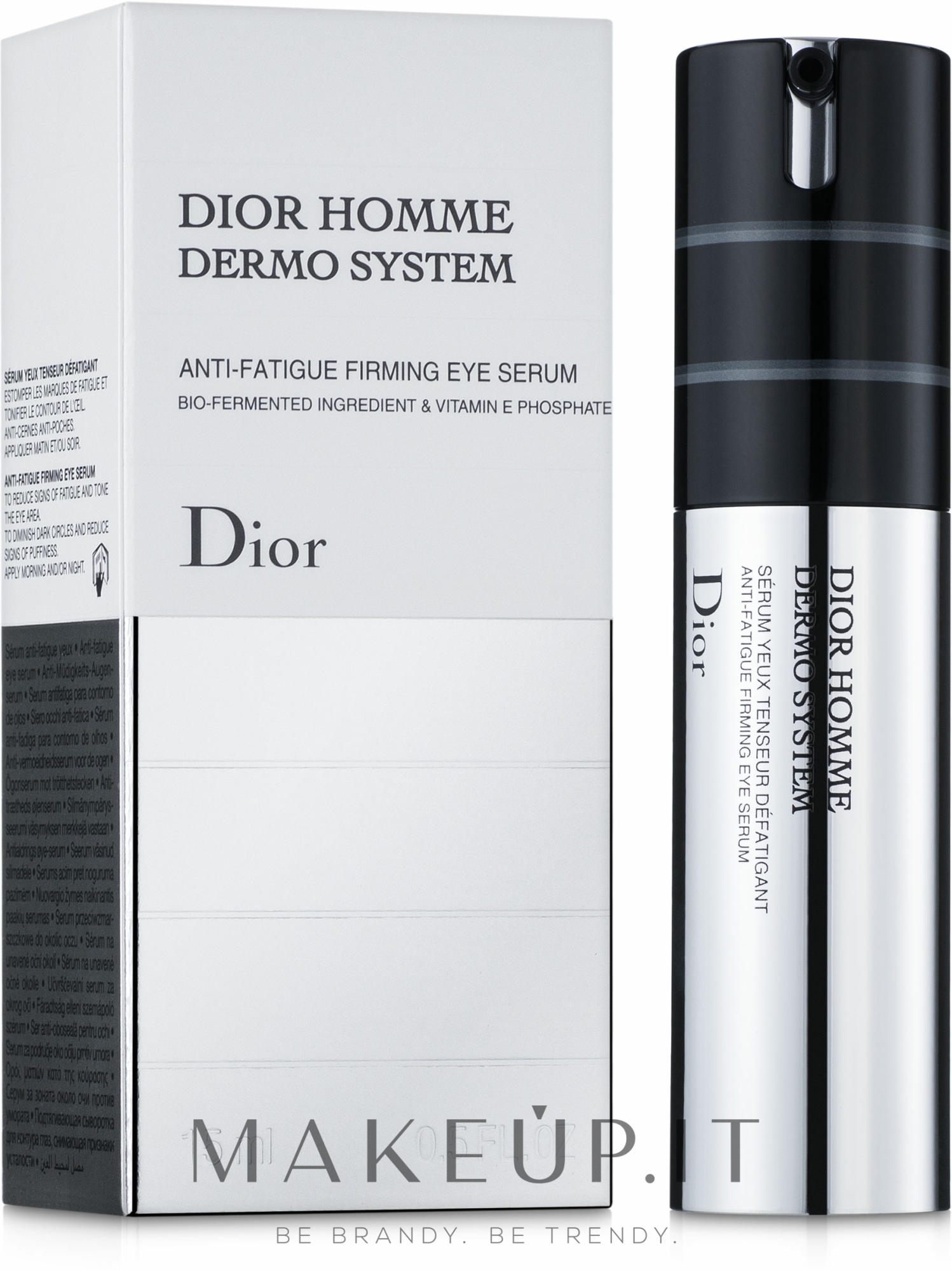 Dior Homme Dermo System Eye Serum 15ml Siero contorno occhi per uomo