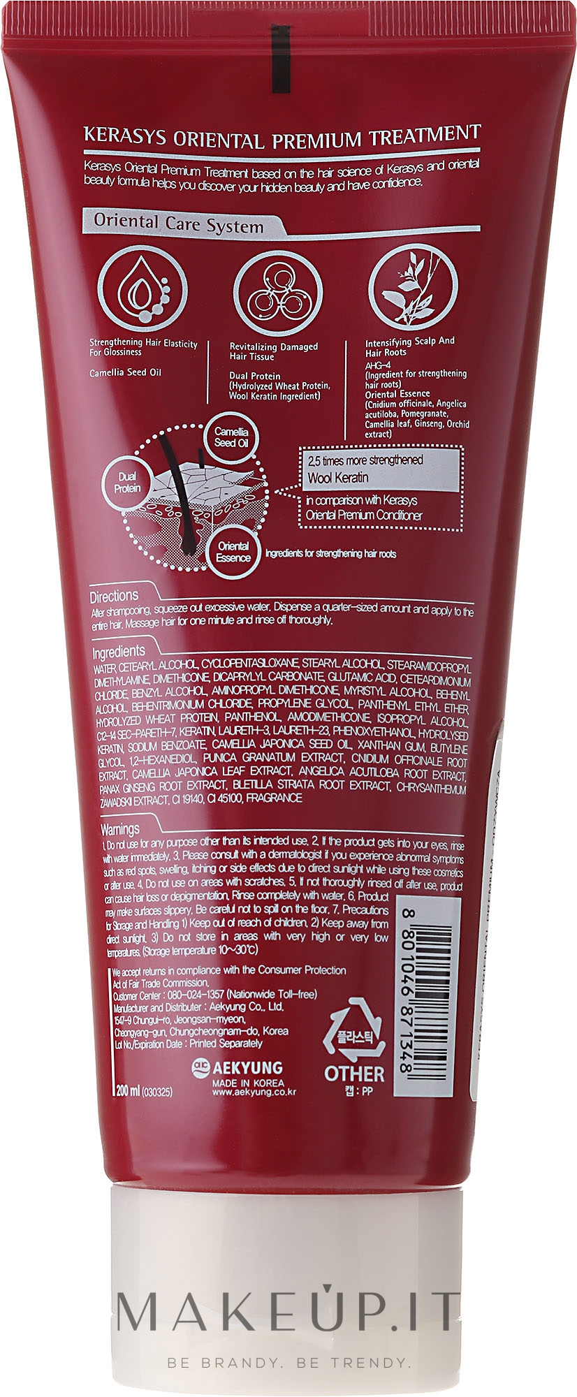 KeraSys Oriental Premium Treatment Maschera per capelli