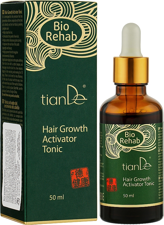 TianDe Bio Rehab Hair Crowth Activator Tonic Tonico capelli