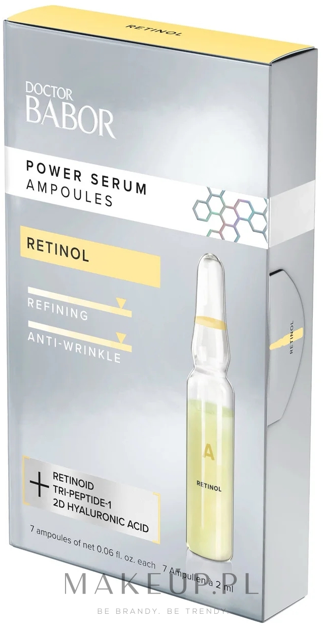 Doctor Babor Power Serum Ampoules Retinol Ampułki z retinolem Makeup.pl