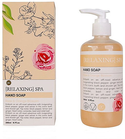 Accentra Relaxing Spa Hand Soap Mydło w płynie do rąk Makeup.pl