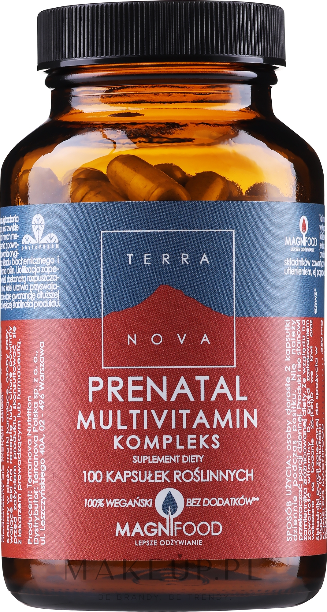 Terranova Prenatal Multivitamin Complex Kompleks witamin dla kobiet