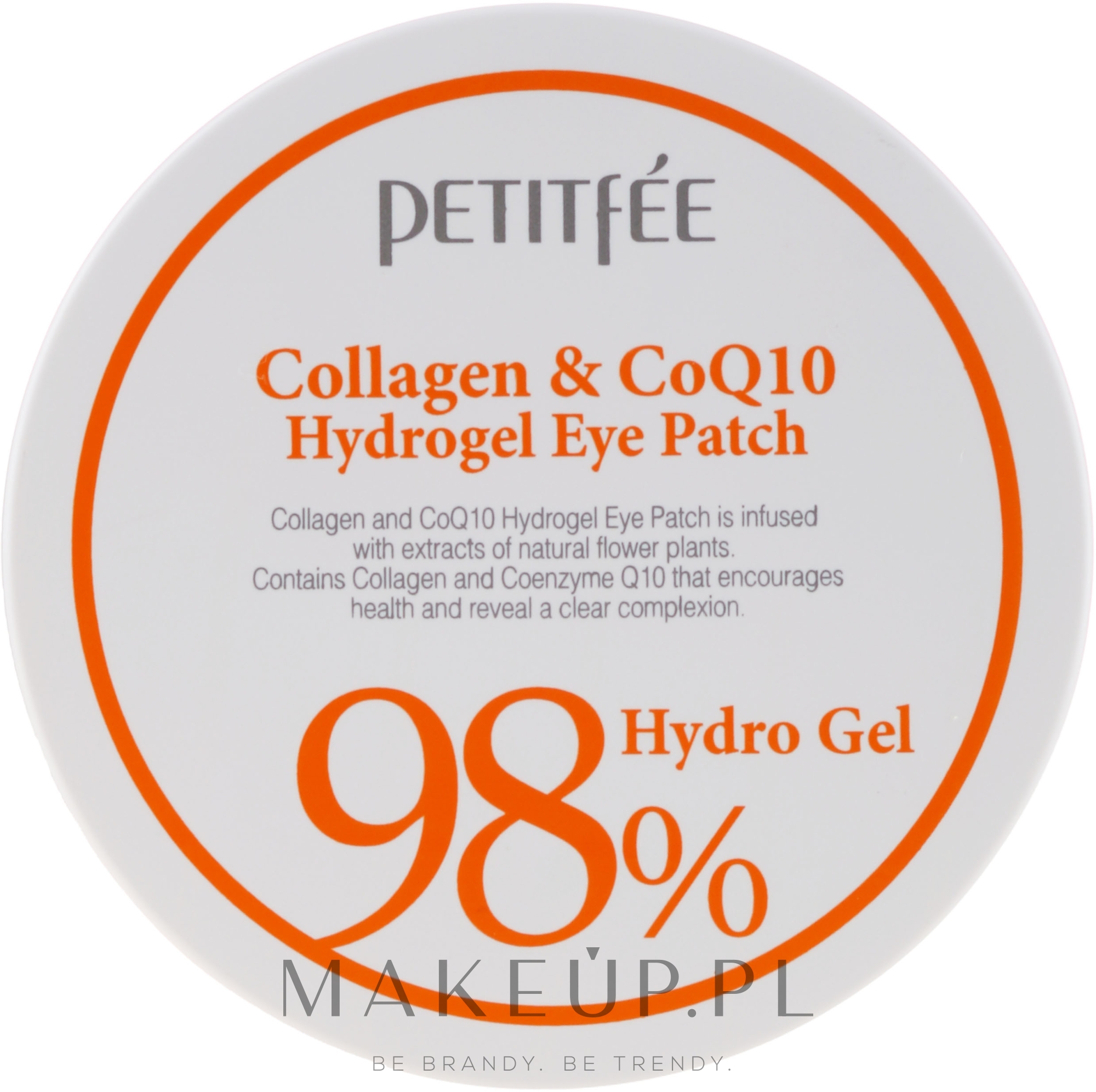 Petitfée & Koelf Collagen & Co Q10 Hydrogel Eye Patch Hydrożelowe