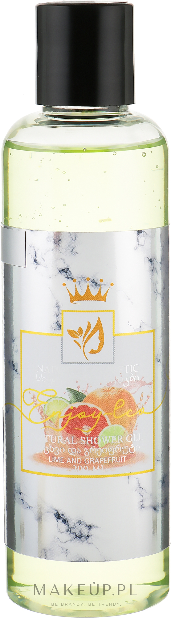 Enjoy & Joy Eco Lime and Grapefruit Shower Gel Naturalny żel pod
