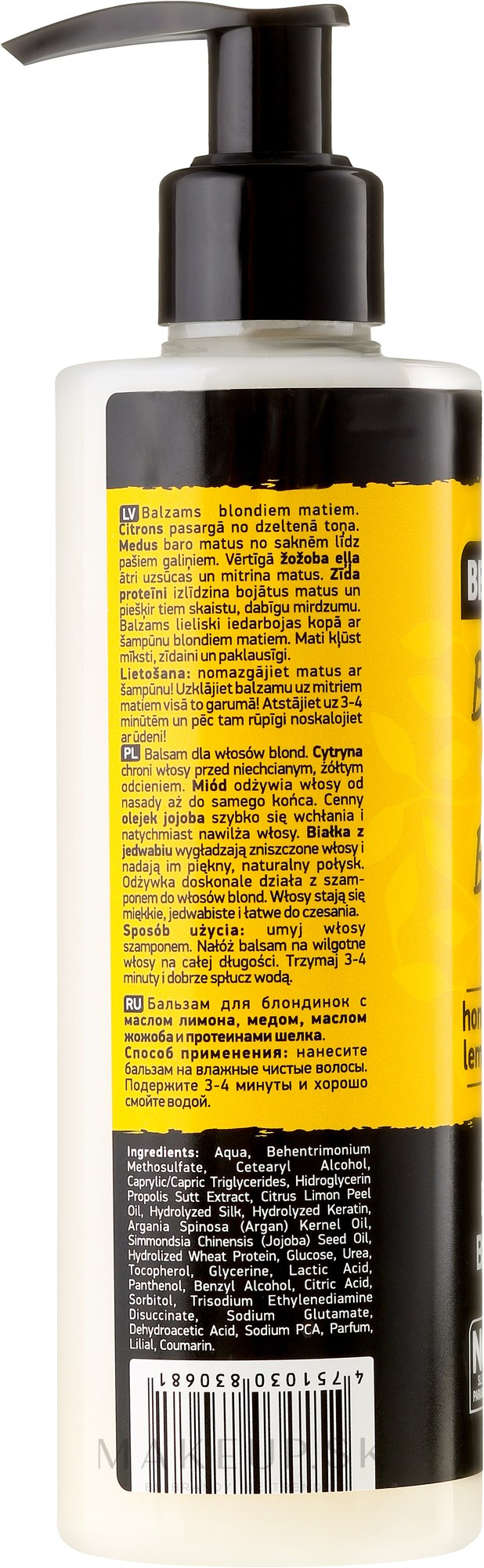 Beauty Jar Balm For Blond Hair Balzam na vlasy "Blonde With Brains