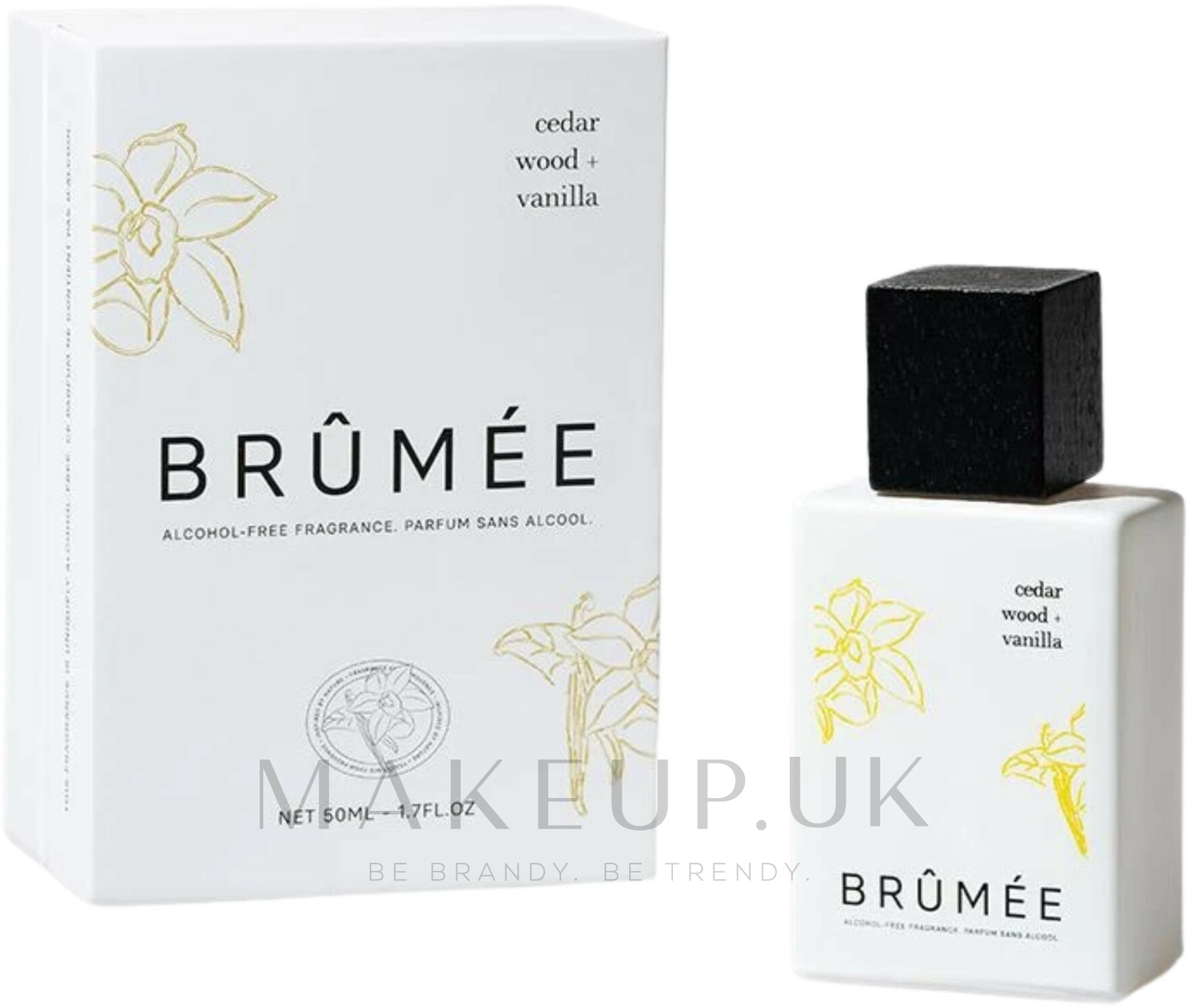 Brumee Cedar Wood + Vanilla Perfume Makeup.uk