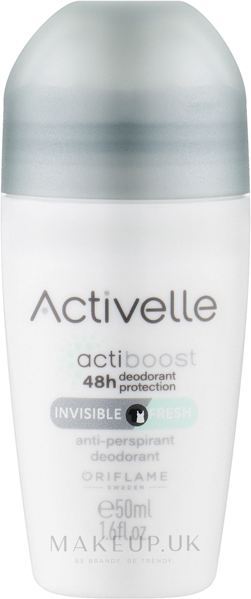 Oriflame Activelle Spotless RollOn DeodorantAntiperspirant Makeup.uk