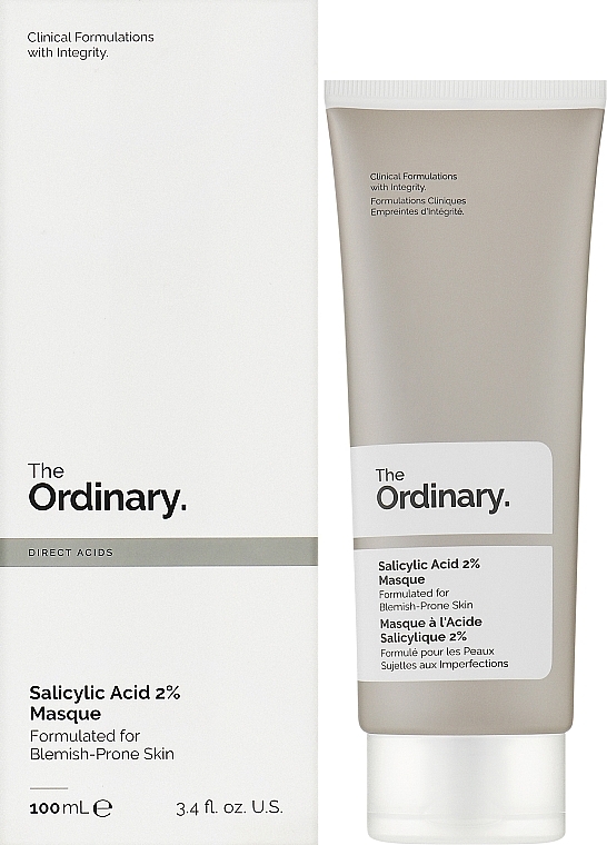 2 Salicylic Acid Face Mask The Ordinary Salicylic Acid 2 Masque