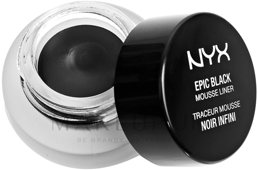 NYX Professional Makeup Epic Black Mousse Liner Eyeliner Makeup.uk