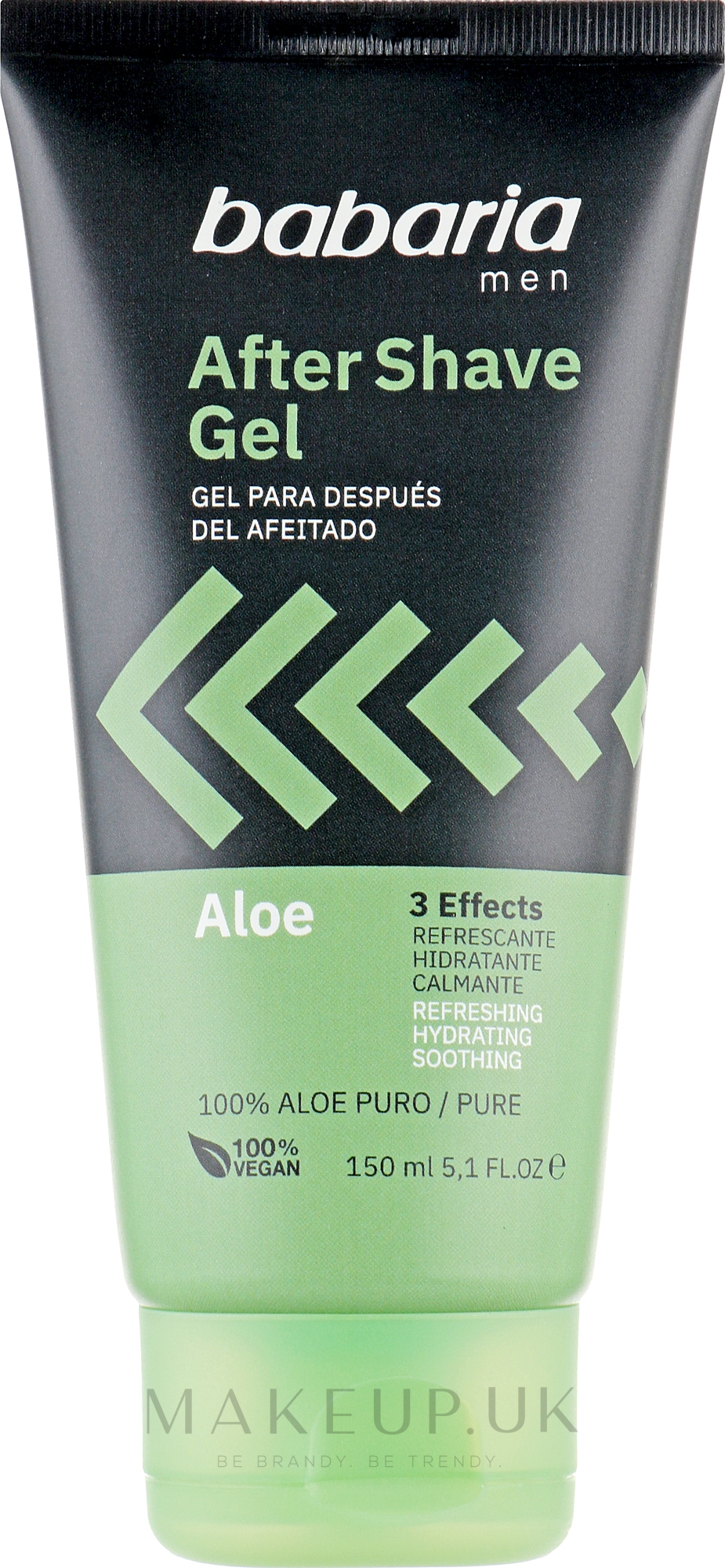After Shave Gel Babaria After Shave Gel 3 Effects Aloe Vera Makeup.uk