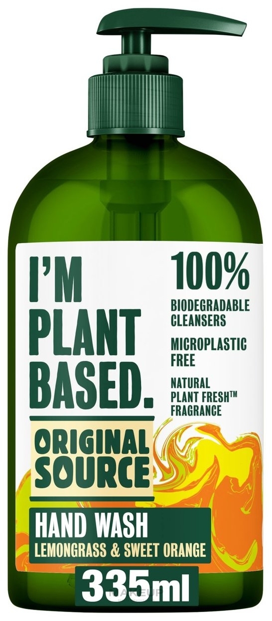 Original Source I'm Plant Based Hand Wash Lemongrass And Sweet Orange