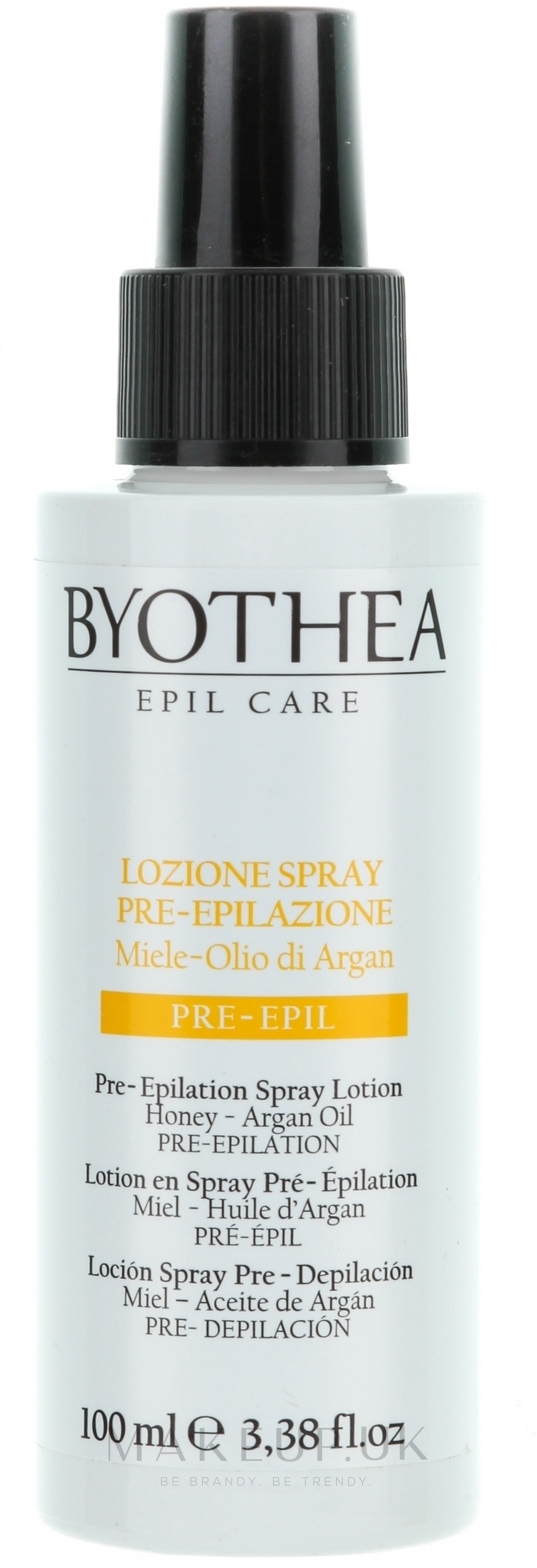 Byothea Lozione Spray PreEpilazione PreDepilation Lotion Spray