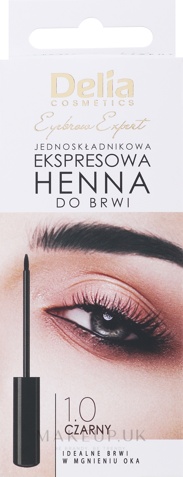 Delia Cosmetics Cream Eyebrow Expert Instant Eyebrow Tint Express