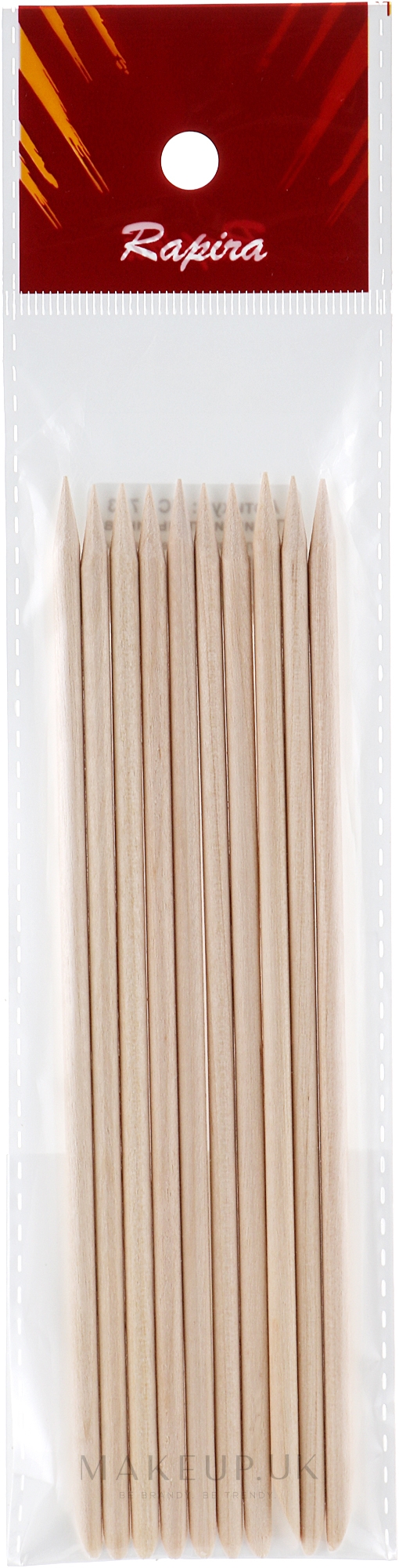 Rapira Orangewood Sticks, 15 cm Makeup.uk