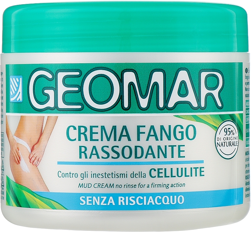 Geomar Crema Fango Rassodante Firming Mud Body Cream, no rinse