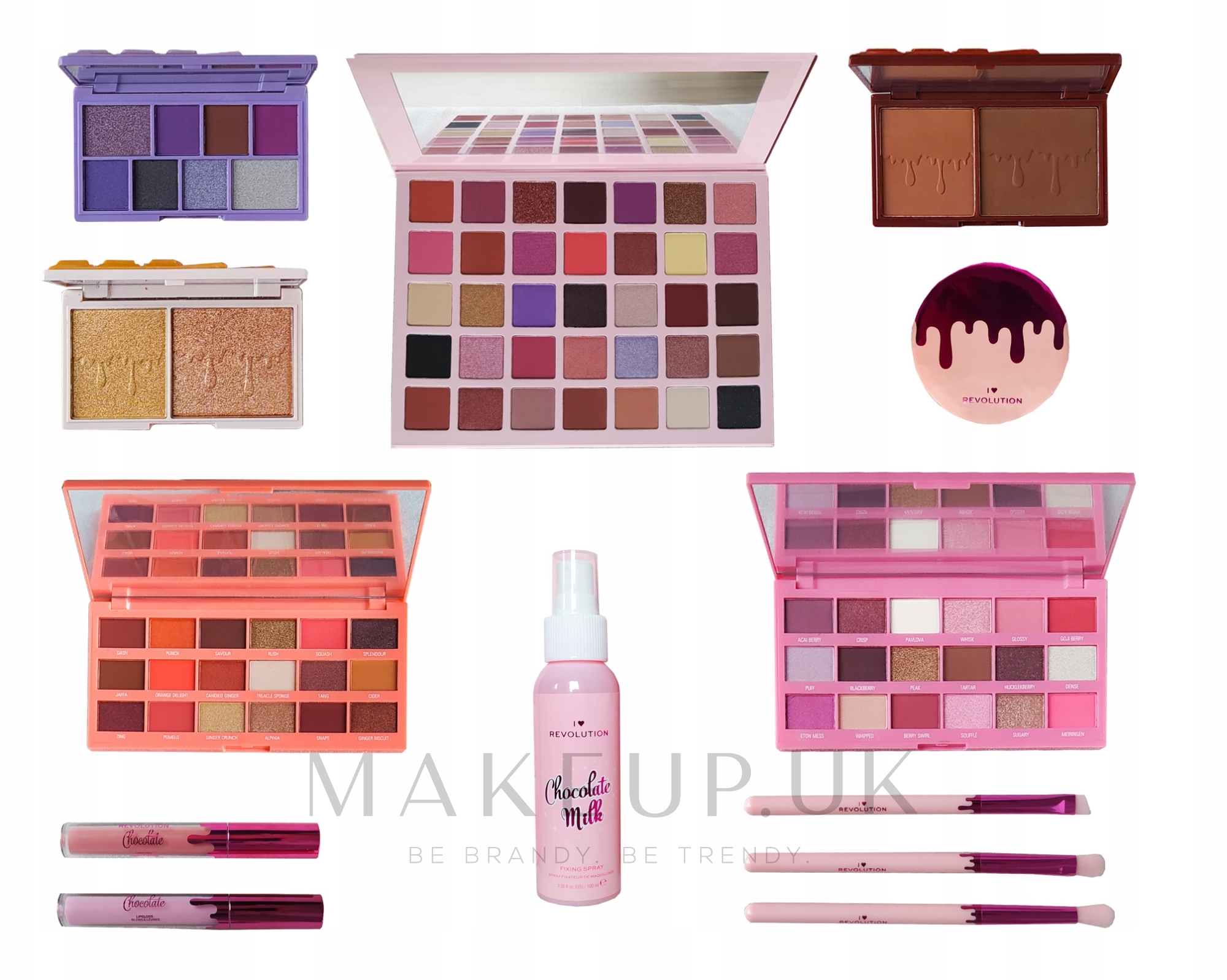 13Piece Makeup Set I Heart Revolution The Chocoholic Revolution