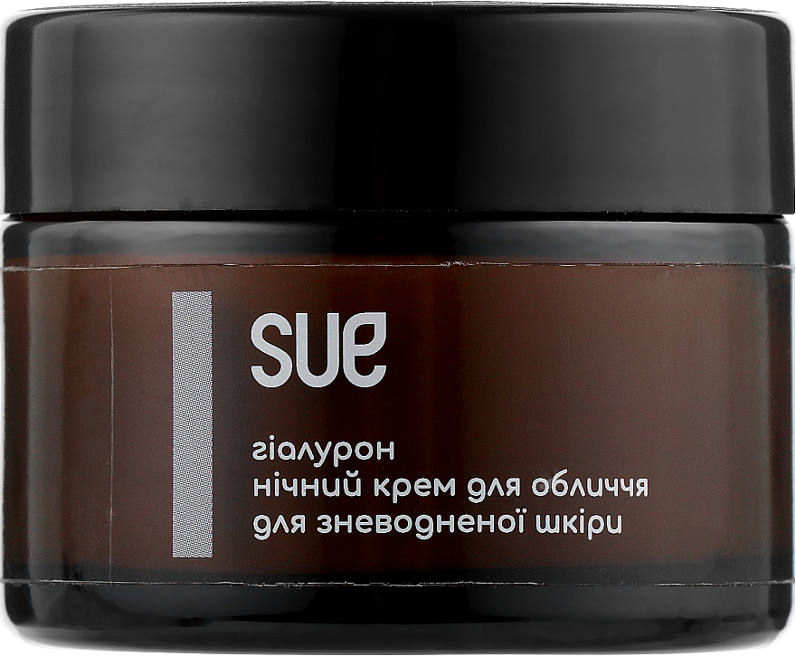 Night Face Cream "Hyaluronic Acid" Sue Hyaluronan Night Cream Makeup.uk