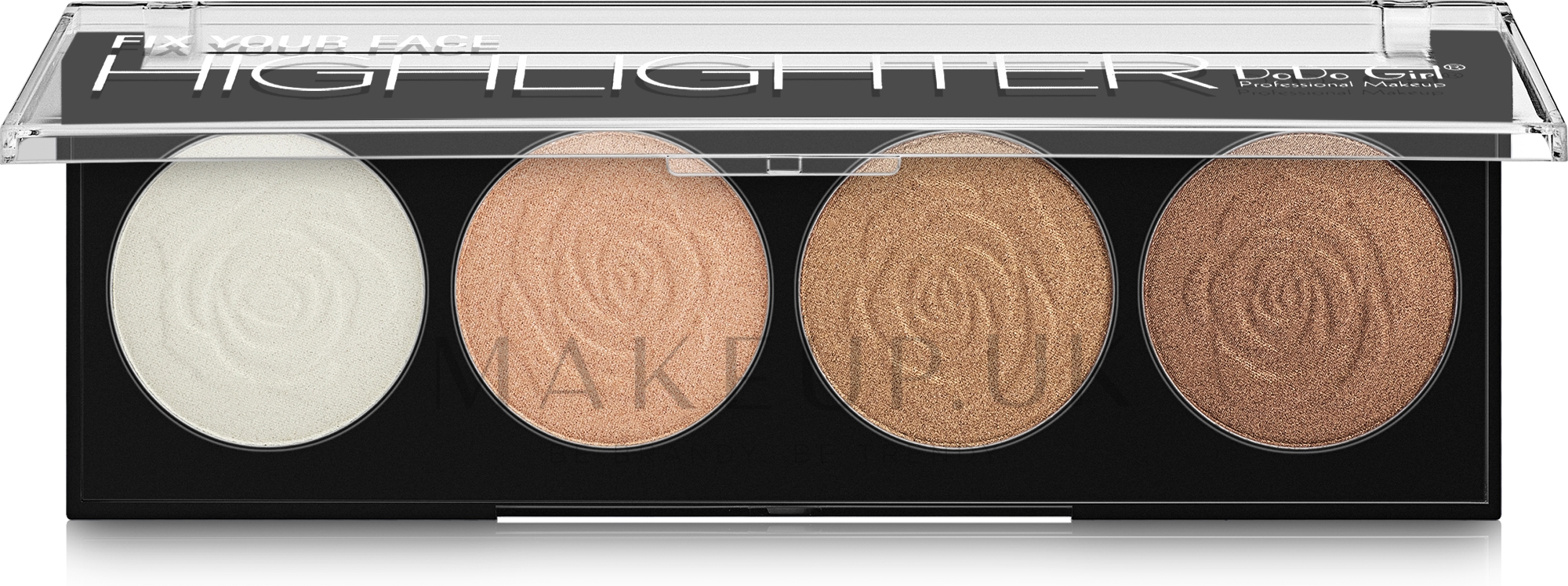 DoDo Girl Fix Your Face Highlighter Highlighter Palette Makeup.uk
