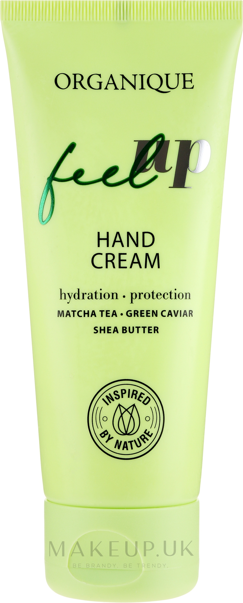 Organique Feel Up Hand Cream Moisturizing Hand Cream Makeup.uk