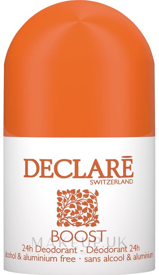 Declare Body Care Deodorant Boost RollOn Deodorant Makeup.uk