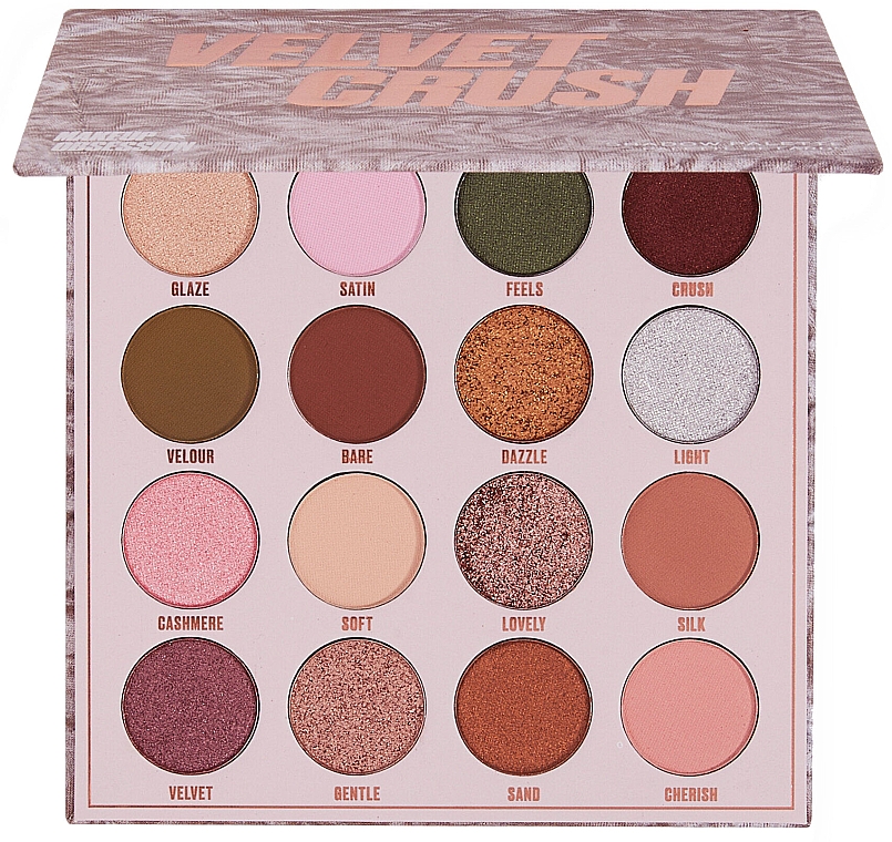 Makeup Obsession Velvet Crush Eyeshadow Palette Eyeshadow Palette